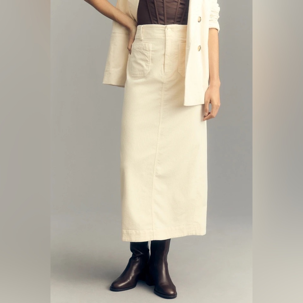 Anthropologie Maeve Colette Midi Skirt